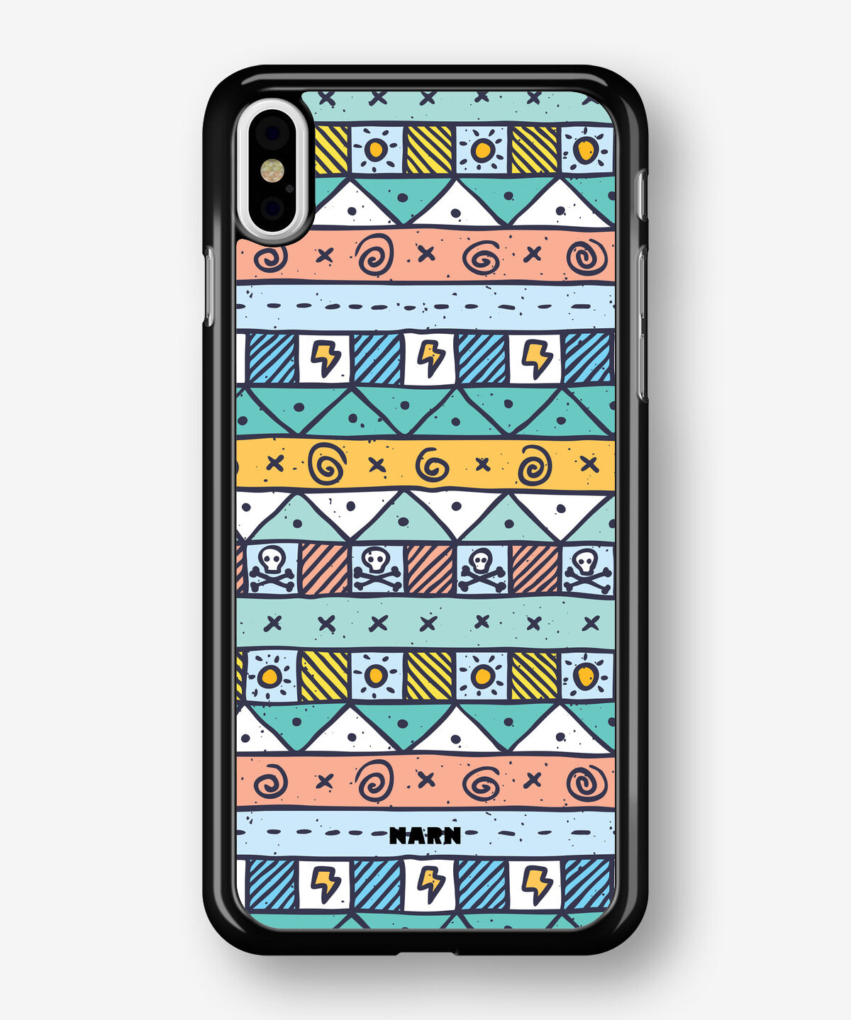 iPhone Xs Max Hard Case – Cute Pattern - View 1