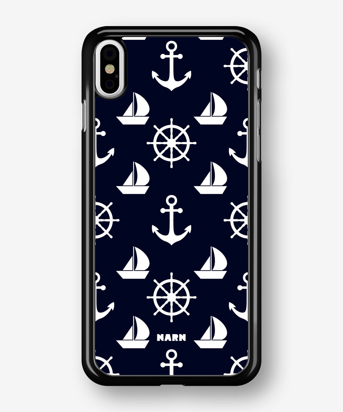 iPhone Xs Max Hard Case – Deep Blue Voyage - View 1