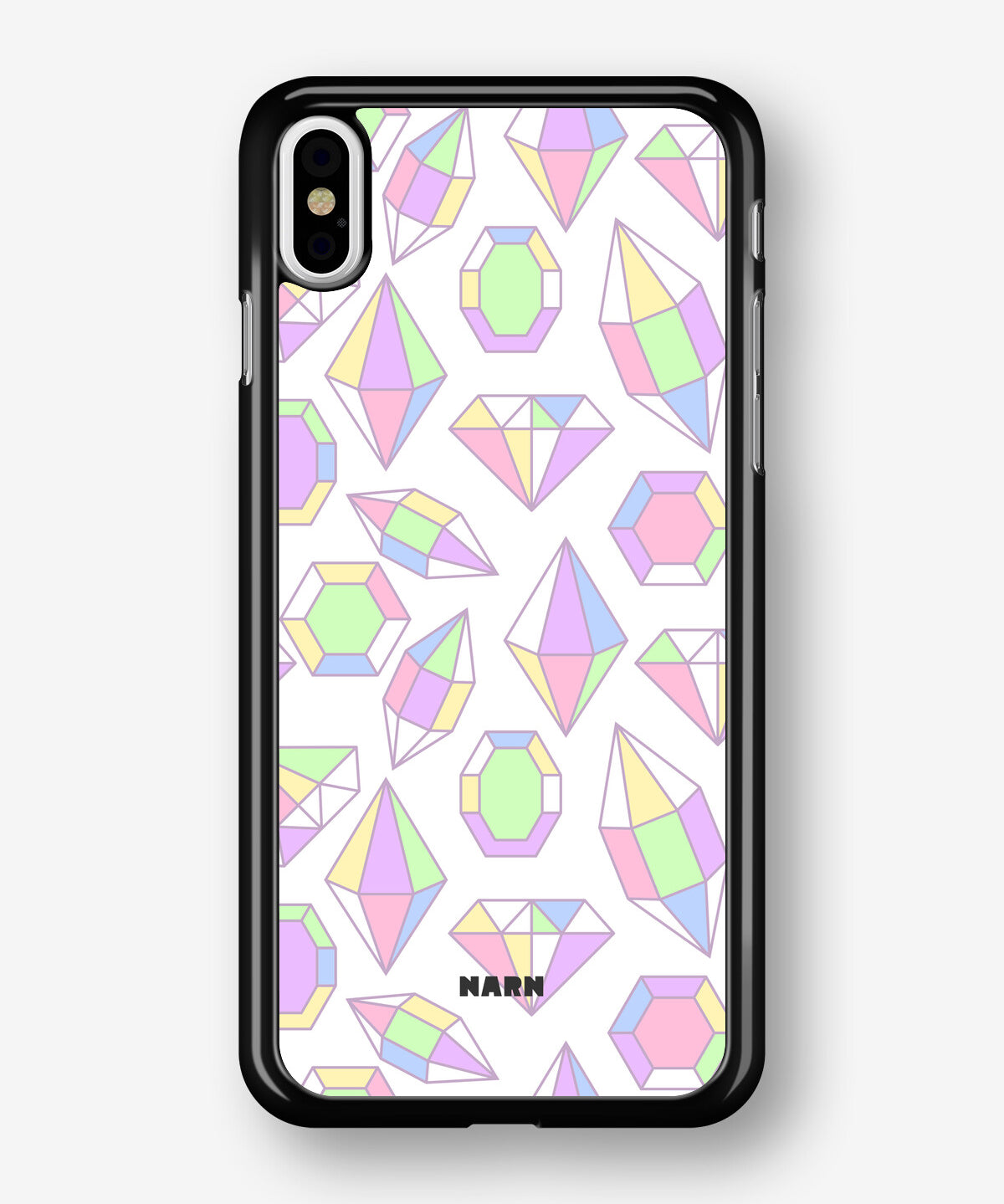 iPhone Xs Max Hard Case – Diamonds - View 1