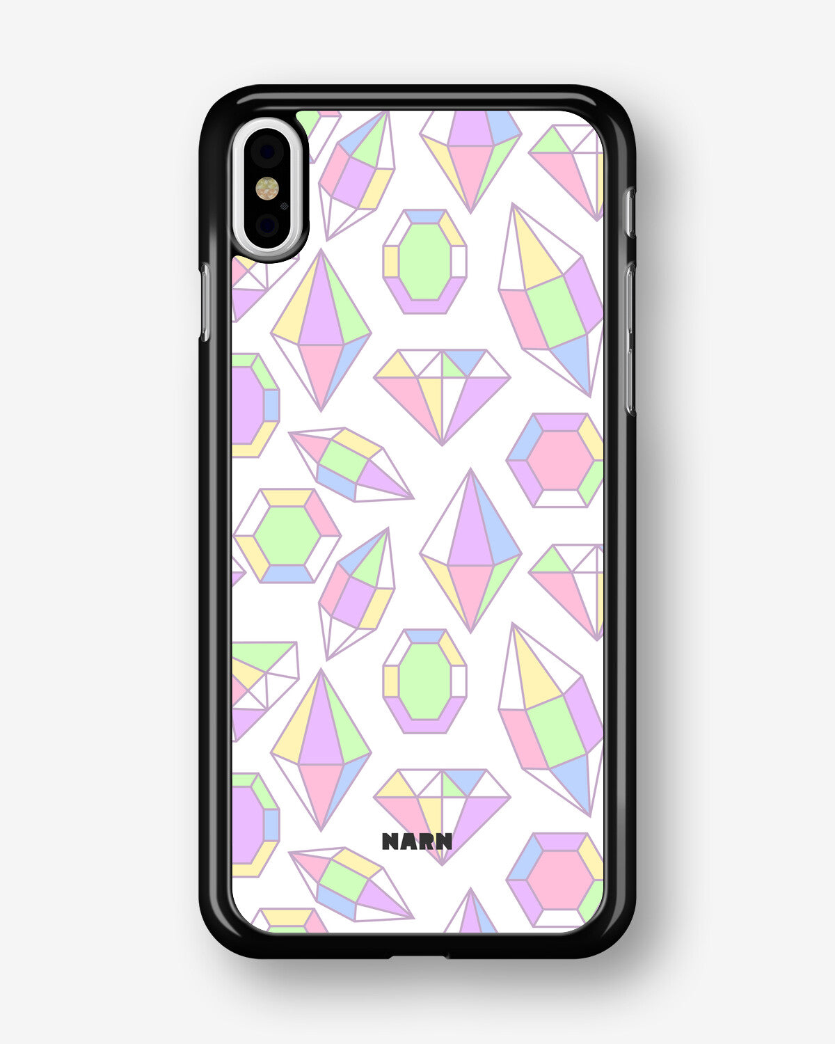 iPhone Xs Max Hard Case – Diamonds - View 1