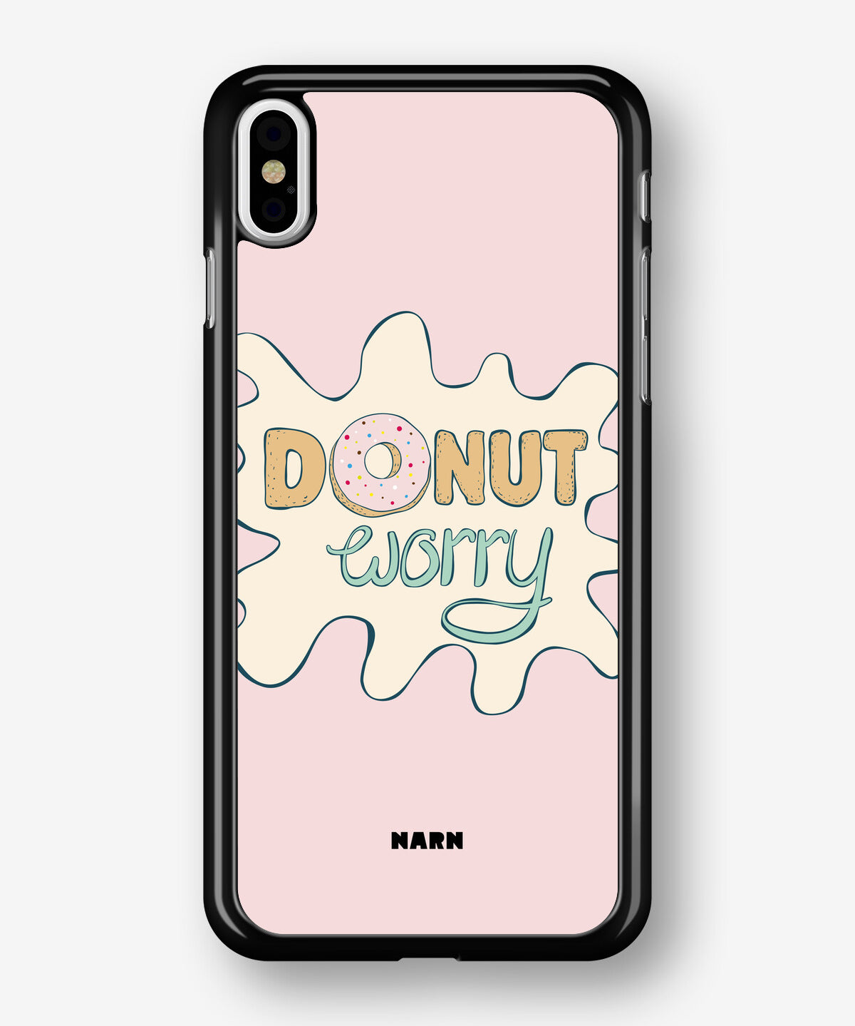 iPhone Xs Max Hard Case – Donut Worry - View 1