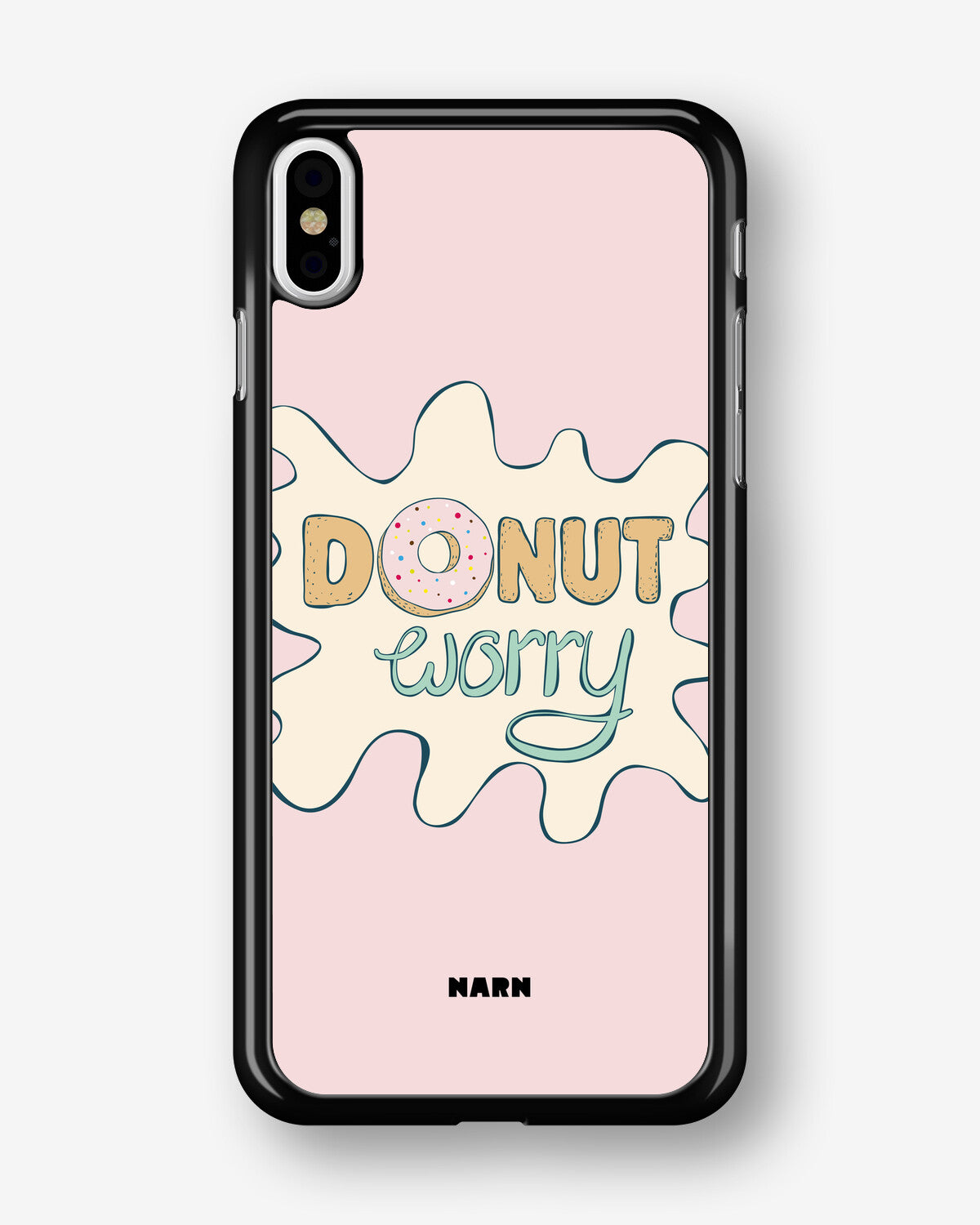 iPhone Xs Max Hard Case – Donut Worry - View 1