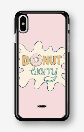 iPhone Xs Max Hard Case – Donut Worry - View 1
