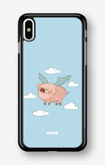 iPhone Xs Max Hard Case – Dreamy Pig - View 1