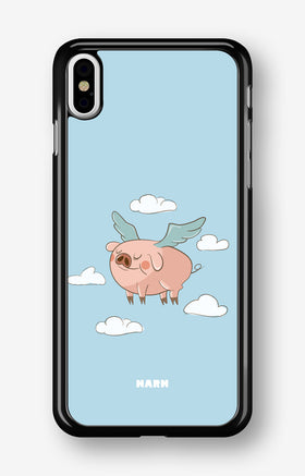 iPhone Xs Max Hard Case – Dreamy Pig - View 1