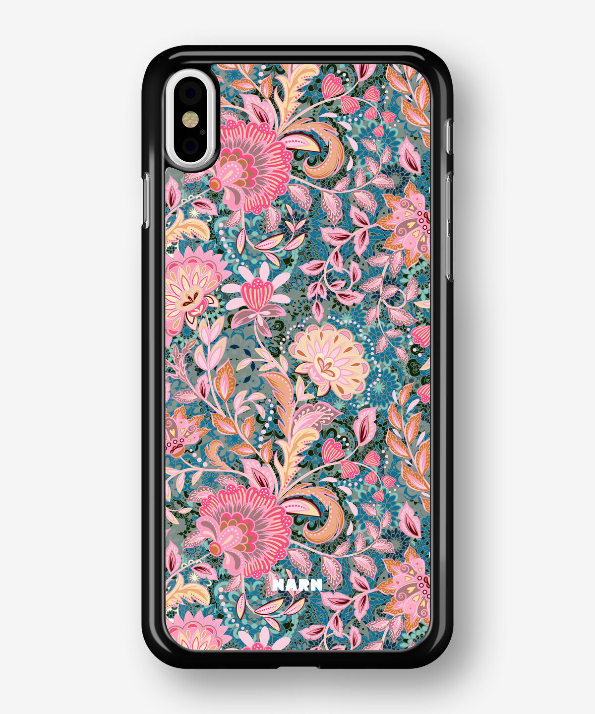 iPhone Xs Max Hard Case – Fantasy Flowers - View 1