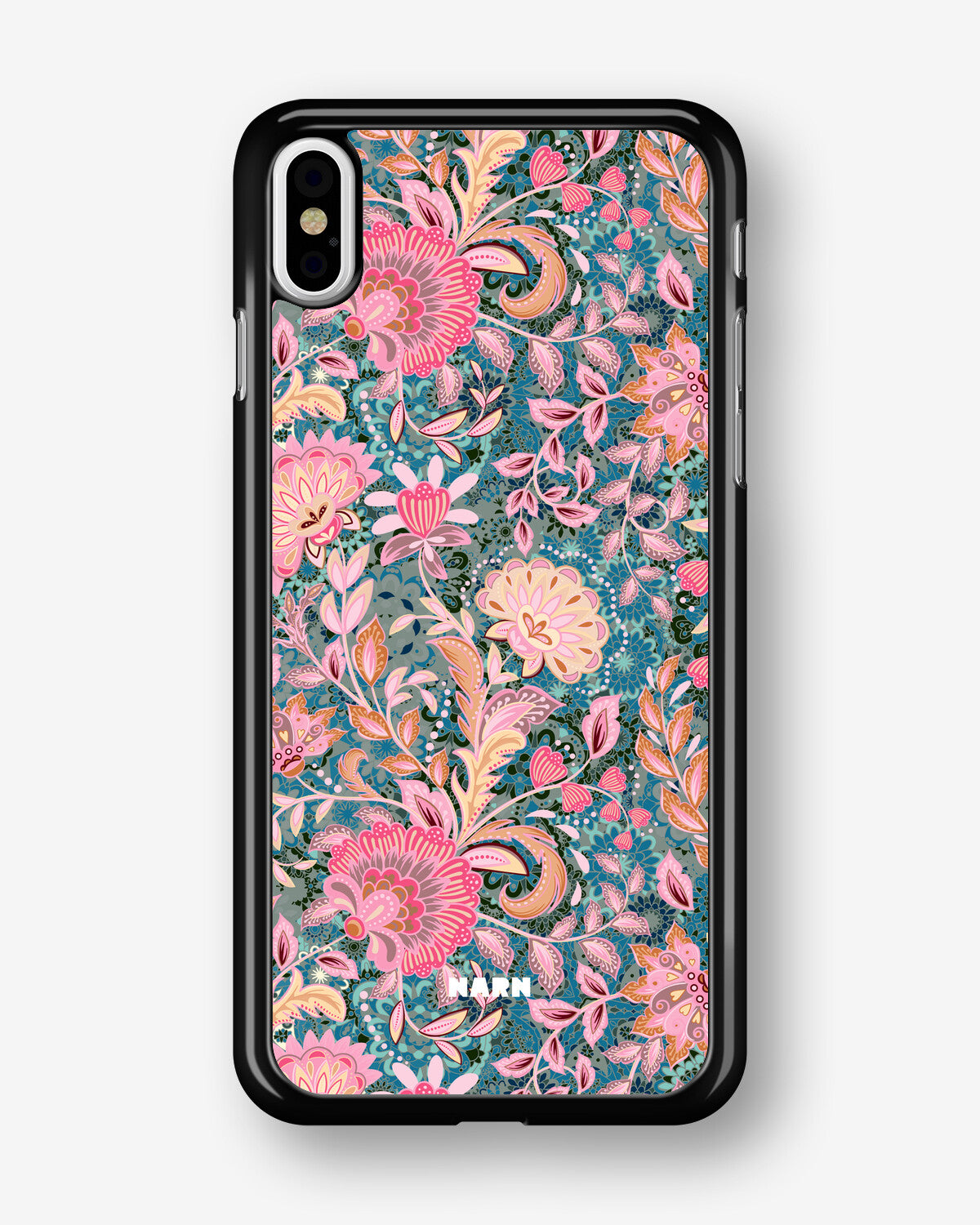 iPhone Xs Max Hard Case – Fantasy Flowers - View 1