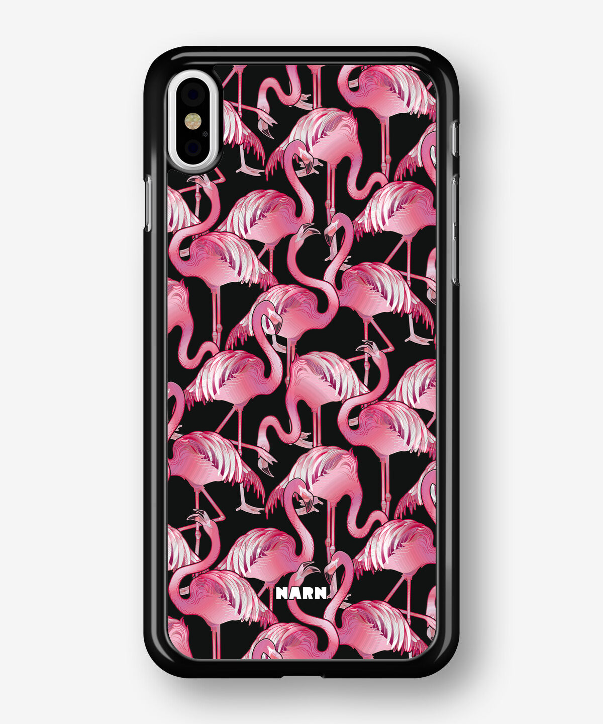 iPhone Xs Max Hard Case – Flamingos - View 1
