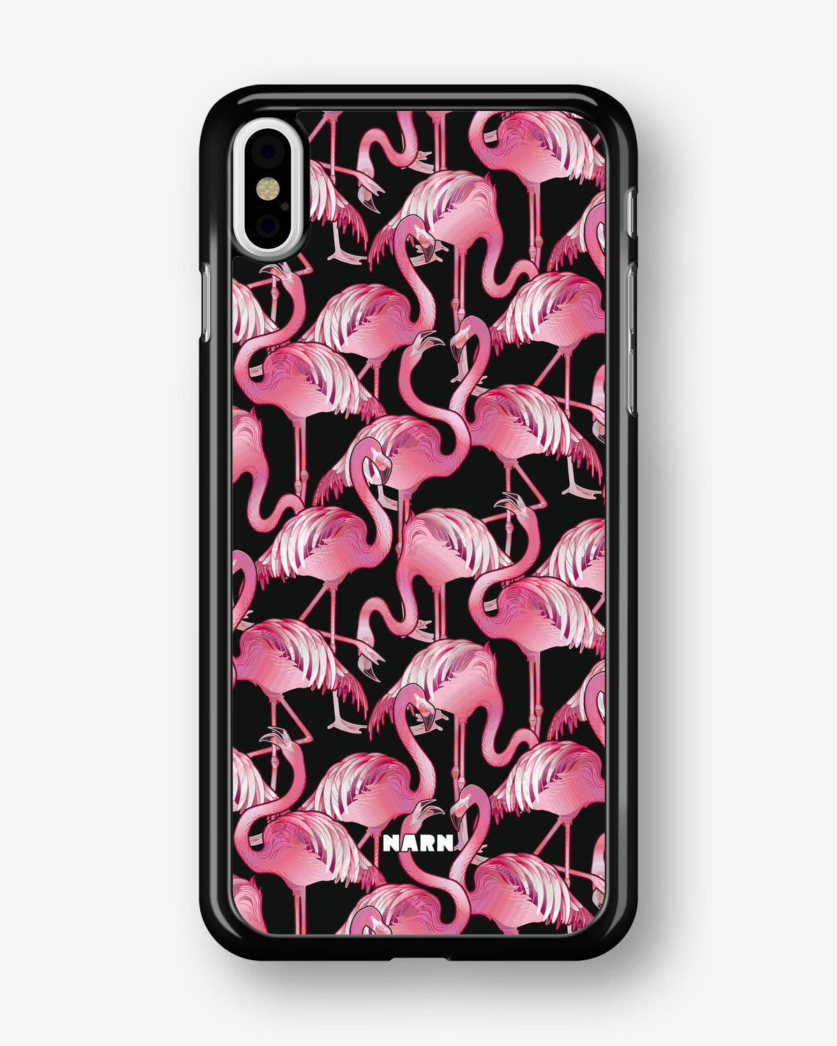 iPhone Xs Max Hard Case – Flamingos - View 1