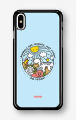 iPhone Xs Max Hard Case – Friends, Not Food - View 1