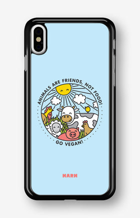 iPhone Xs Max Hard Case – Friends, Not Food - View 1