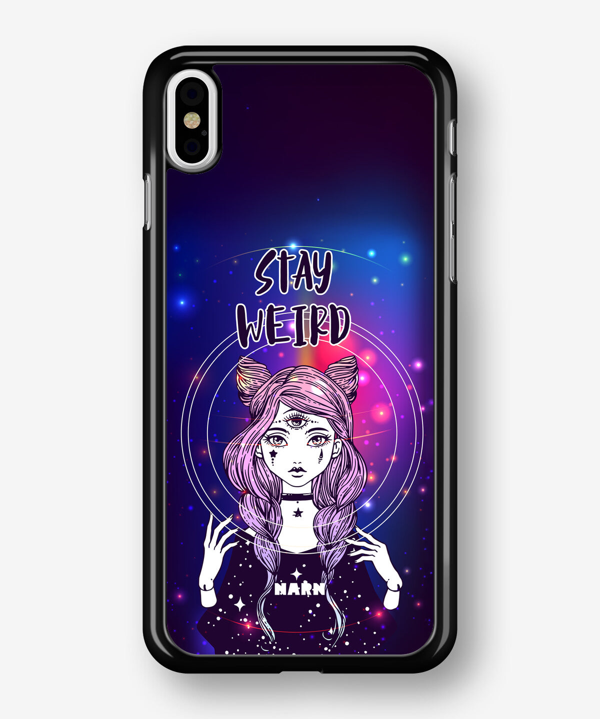 iPhone Xs Max Hard Case – Galactic Weird - View 1