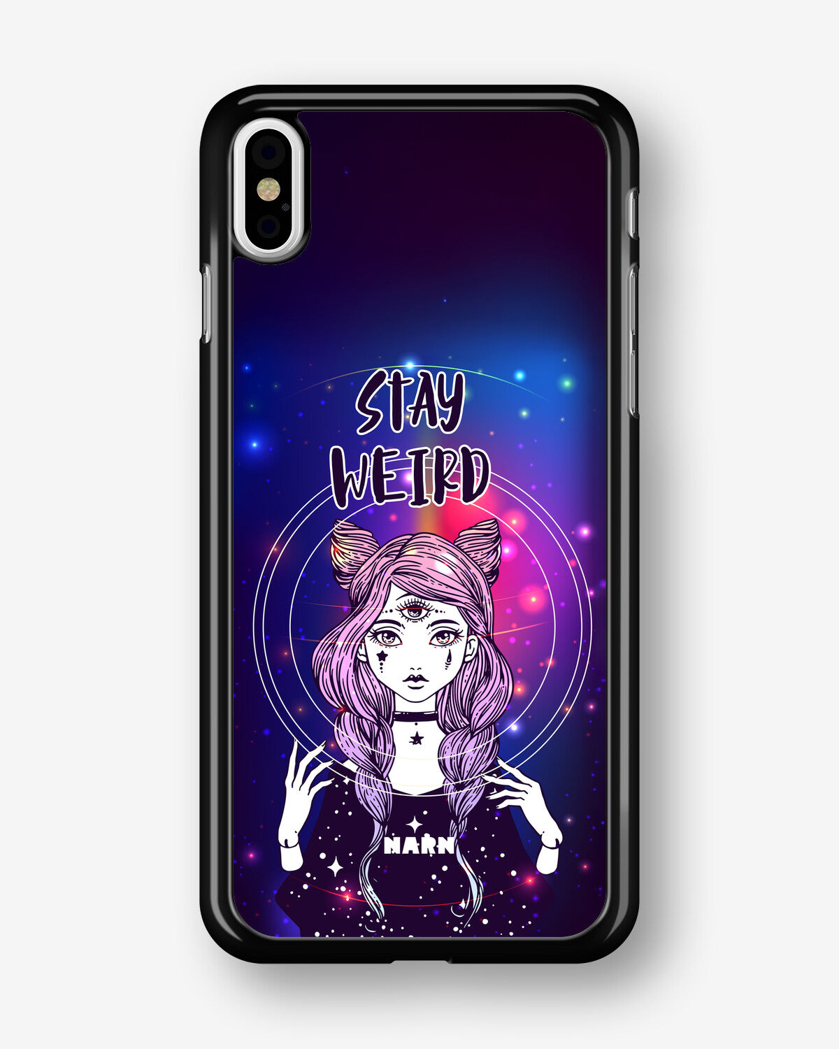 iPhone Xs Max Hard Case – Galactic Weird - View 1
