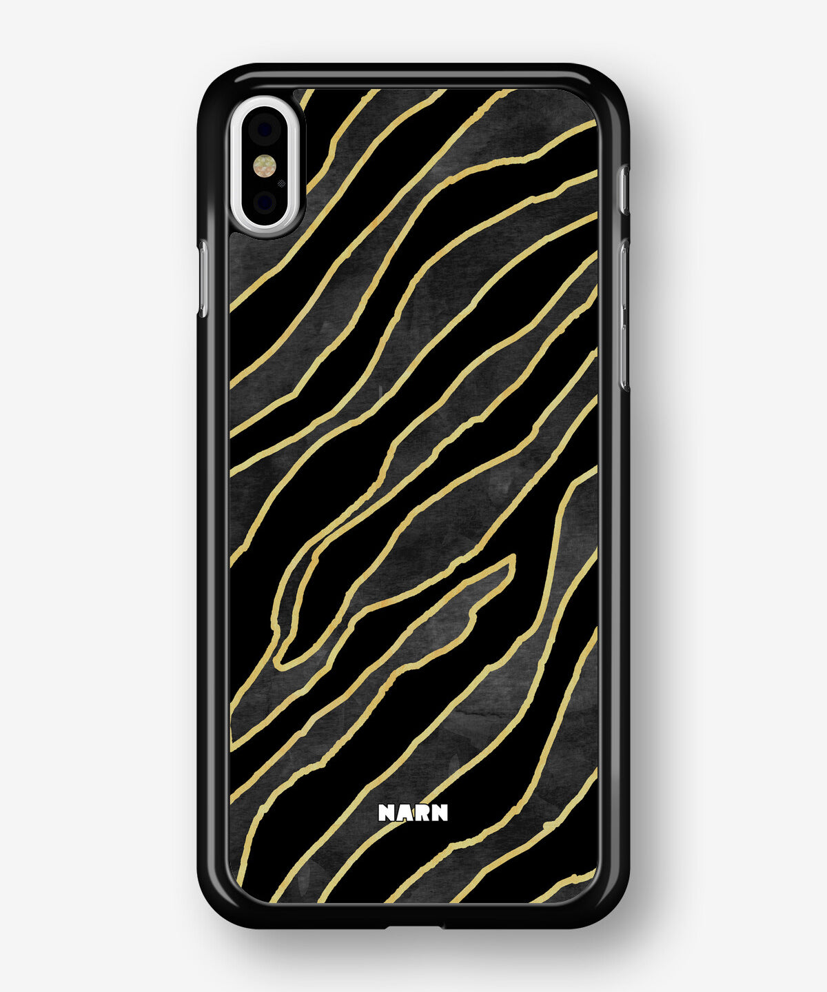 iPhone Xs Max Hard Case – Golden Zebra - View 1