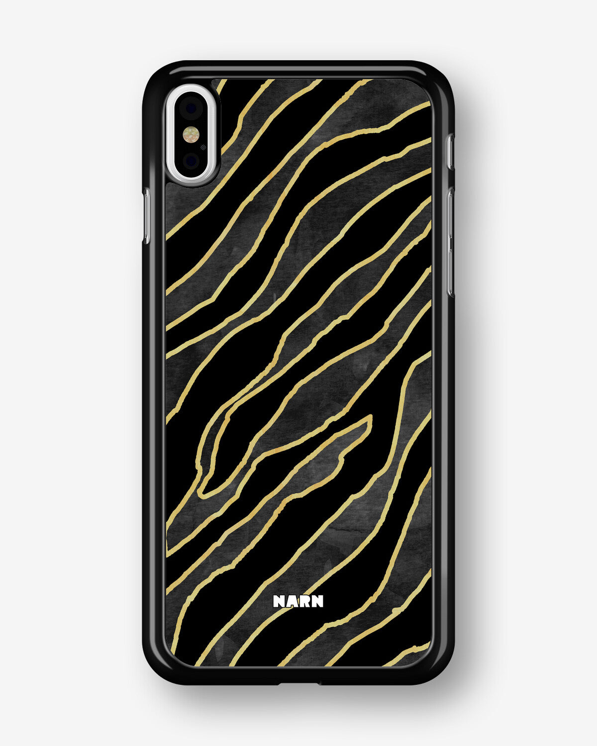 iPhone Xs Max Hard Case – Golden Zebra - View 1