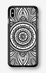 iPhone Xs Max Hard Case – Henna Mandala - View 1