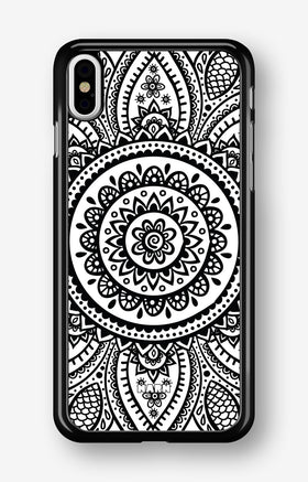 iPhone Xs Max Hard Case – Henna Mandala - View 1