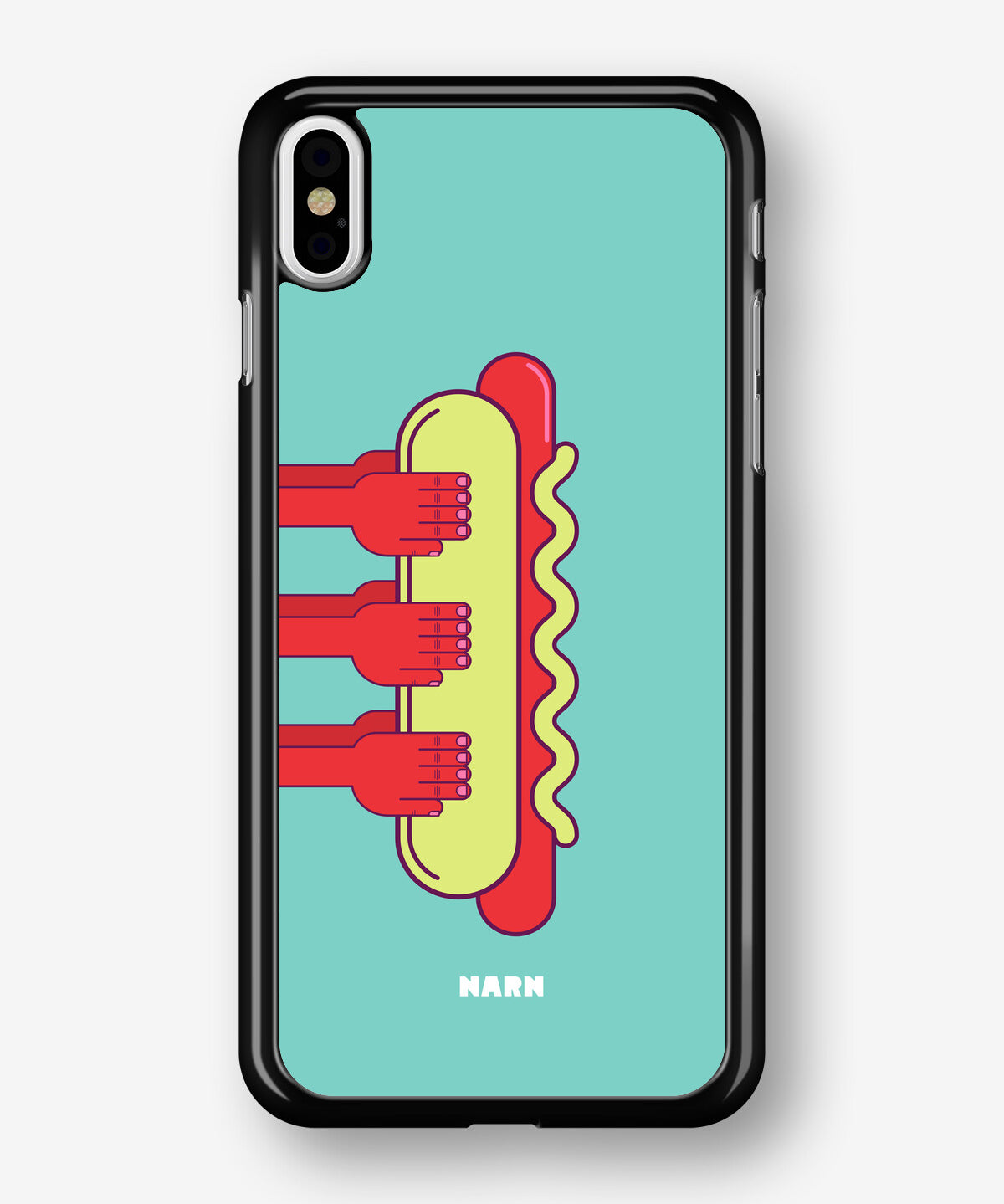 iPhone Xs Max Hard Case – Hot Dog - View 1