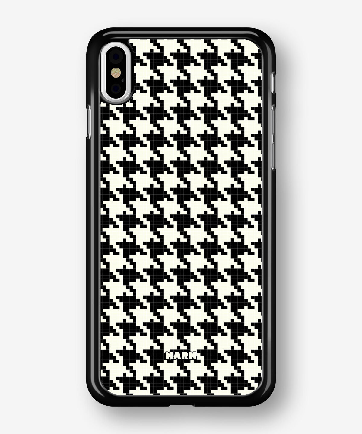 iPhone Xs Max Hard Case – Houndstooth - View 1