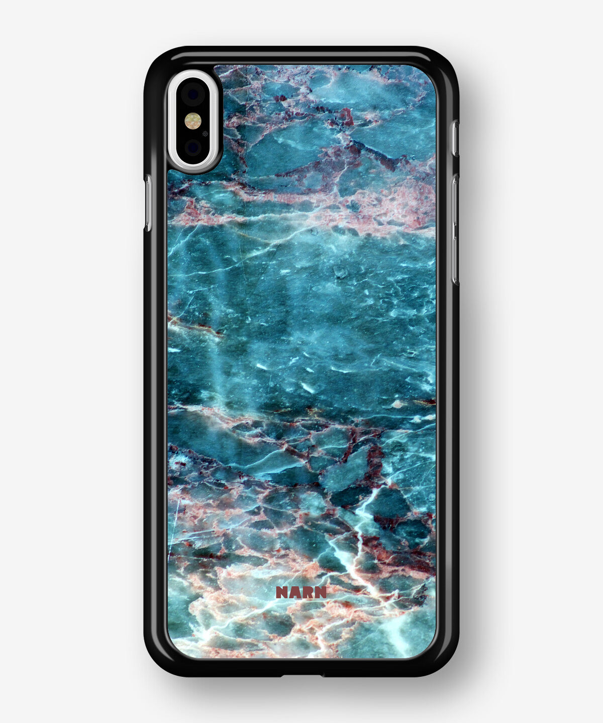 iPhone Xs Max Hard Case – Icy Marble - View 1