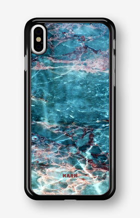 iPhone Xs Max Hard Case – Icy Marble - View 1