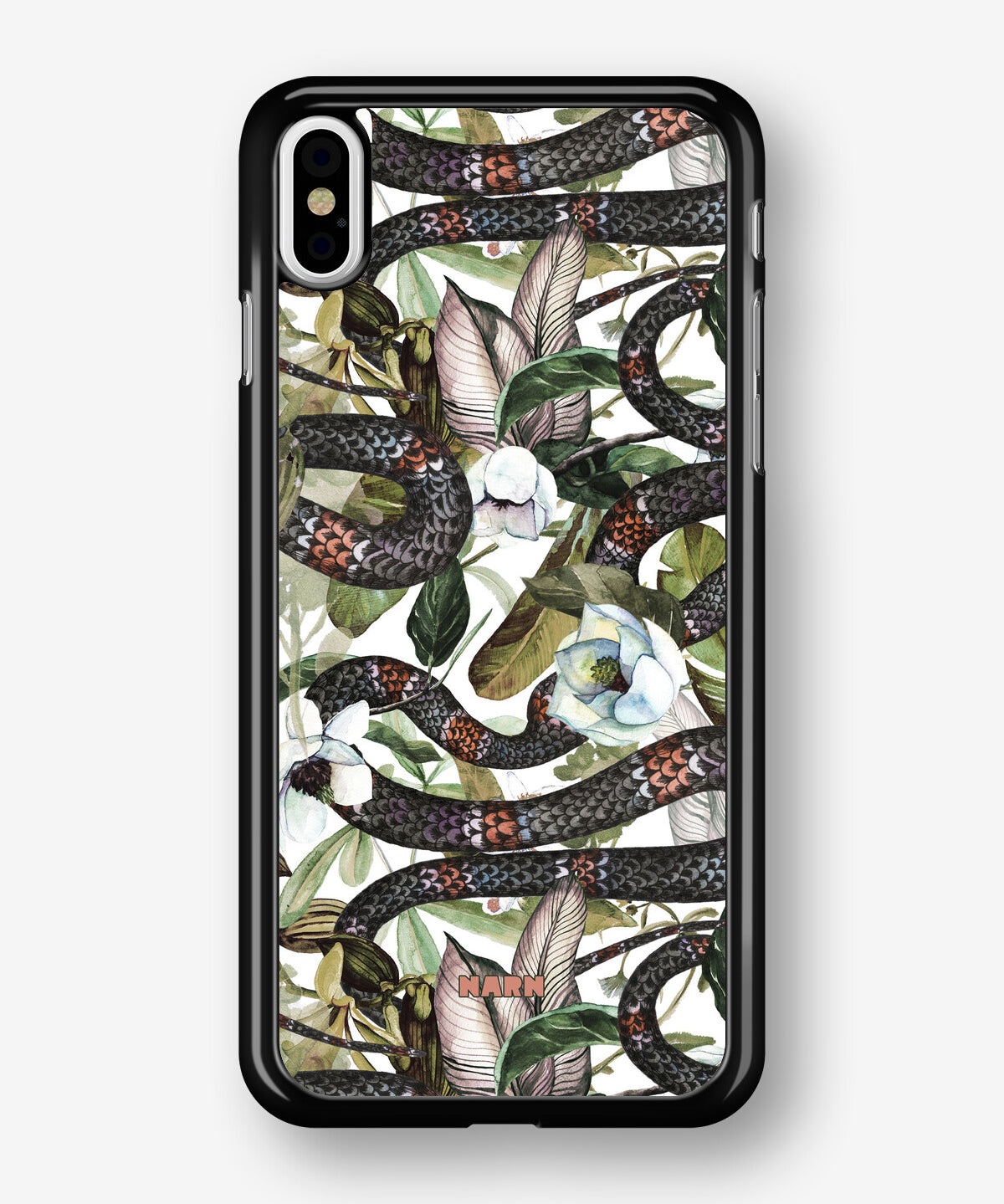 iPhone Xs Max Hard Case – Jungle Snake - View 1