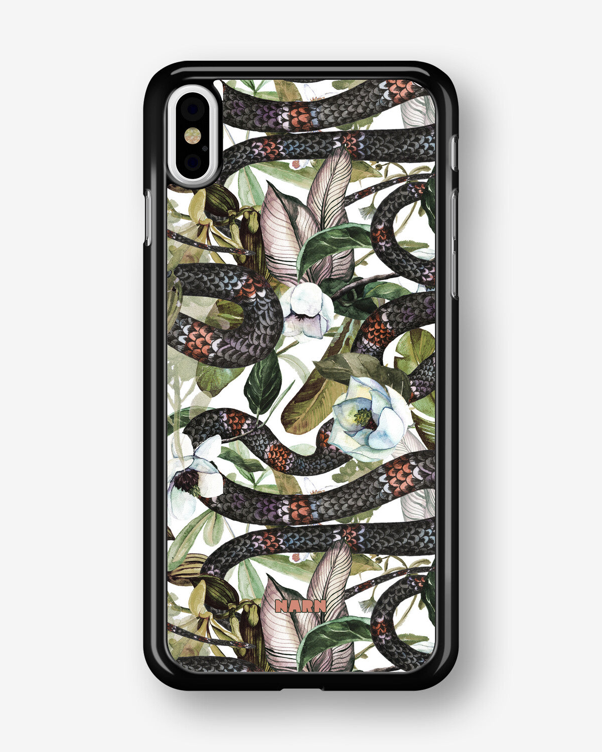iPhone Xs Max Hard Case – Jungle Snake - View 1