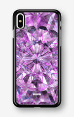 iPhone Xs Max Hard Case – Lavender Crystals - View 1