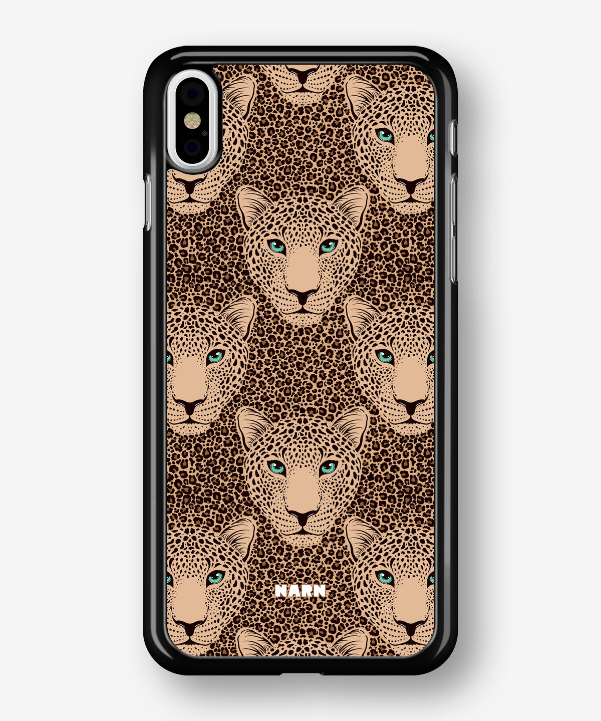 iPhone Xs Max Hard Case – Leopard Gaze - View 1