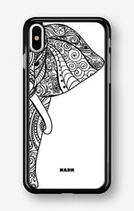 iPhone Xs Max Hard Case – Mandala Elephant - View 1