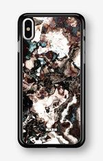 iPhone Xs Max Hard Case – Marble Brown - View 1