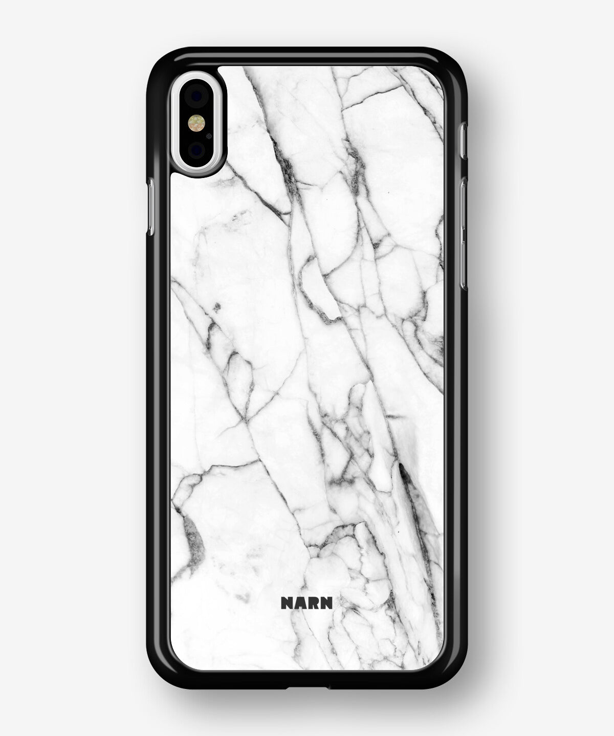 iPhone Xs Max Hard Case – Milky Marble - View 1