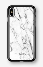 iPhone Xs Max Hard Case – Milky Marble - View 1