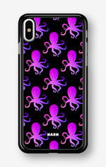 iPhone Xs Max Hard Case – Octopus Pattern - View 1
