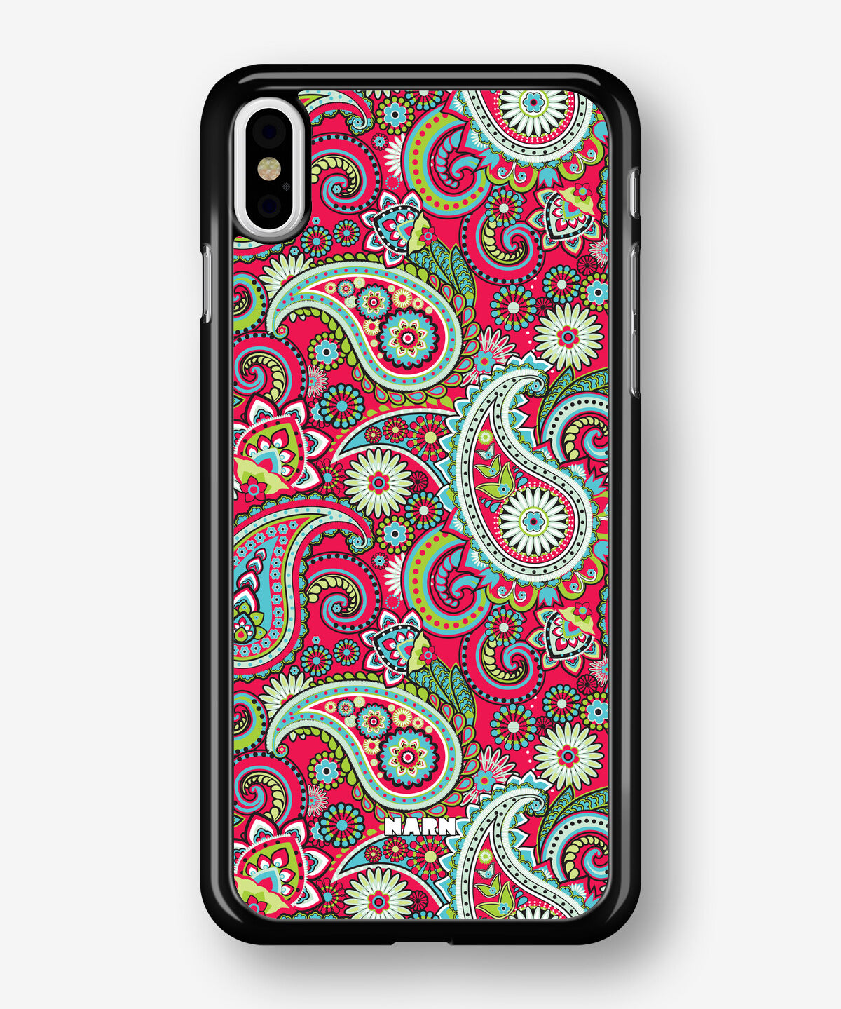 iPhone Xs Max Hard Case – Paisley Paradise - View 1
