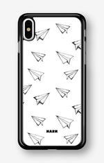 iPhone Xs Max Hard Case – Paper Planes - View 1