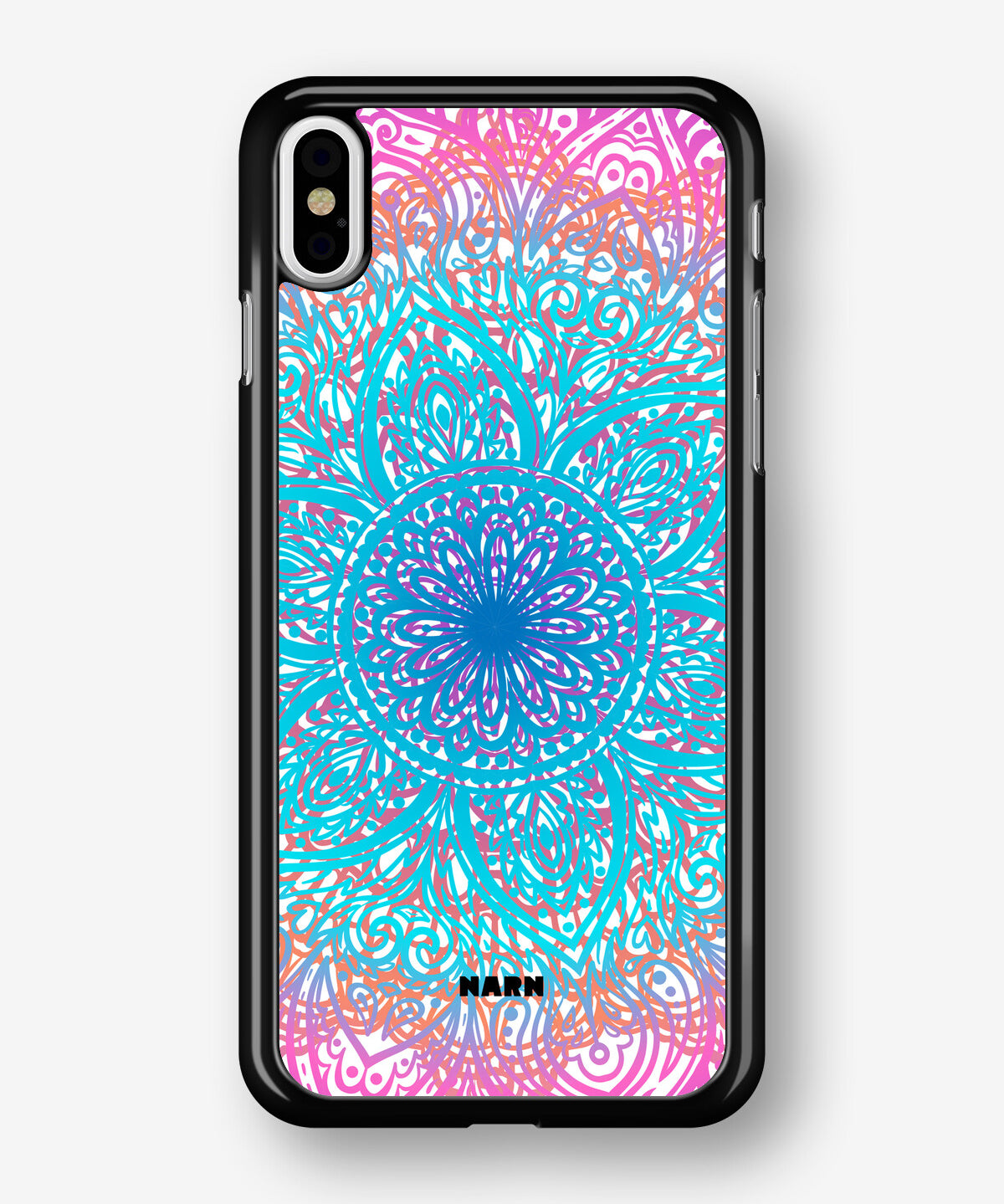 iPhone Xs Max Hard Case – Pastel Mandala - View 1