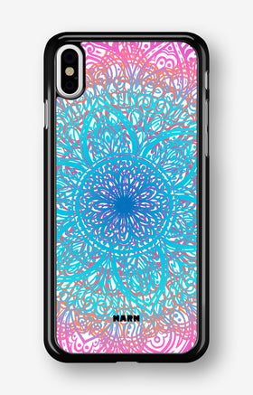 iPhone Xs Max Hard Case – Pastel Mandala - View 1