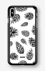 iPhone Xs Max Hard Case – Pine Cones - View 1