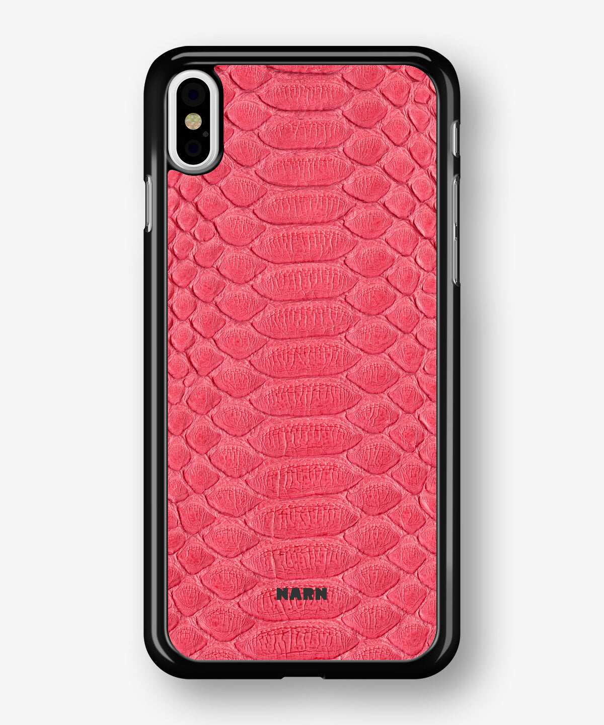 iPhone Xs Max Hard Case – Pink Snake - View 1