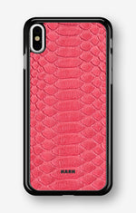 iPhone Xs Max Hard Case – Pink Snake - View 1