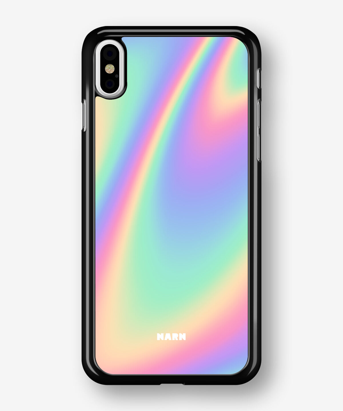 iPhone Xs Max Hard Case – Rainbow Haze - View 1