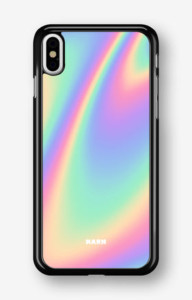 iPhone Xs Max Hard Case – Rainbow Haze - View 1