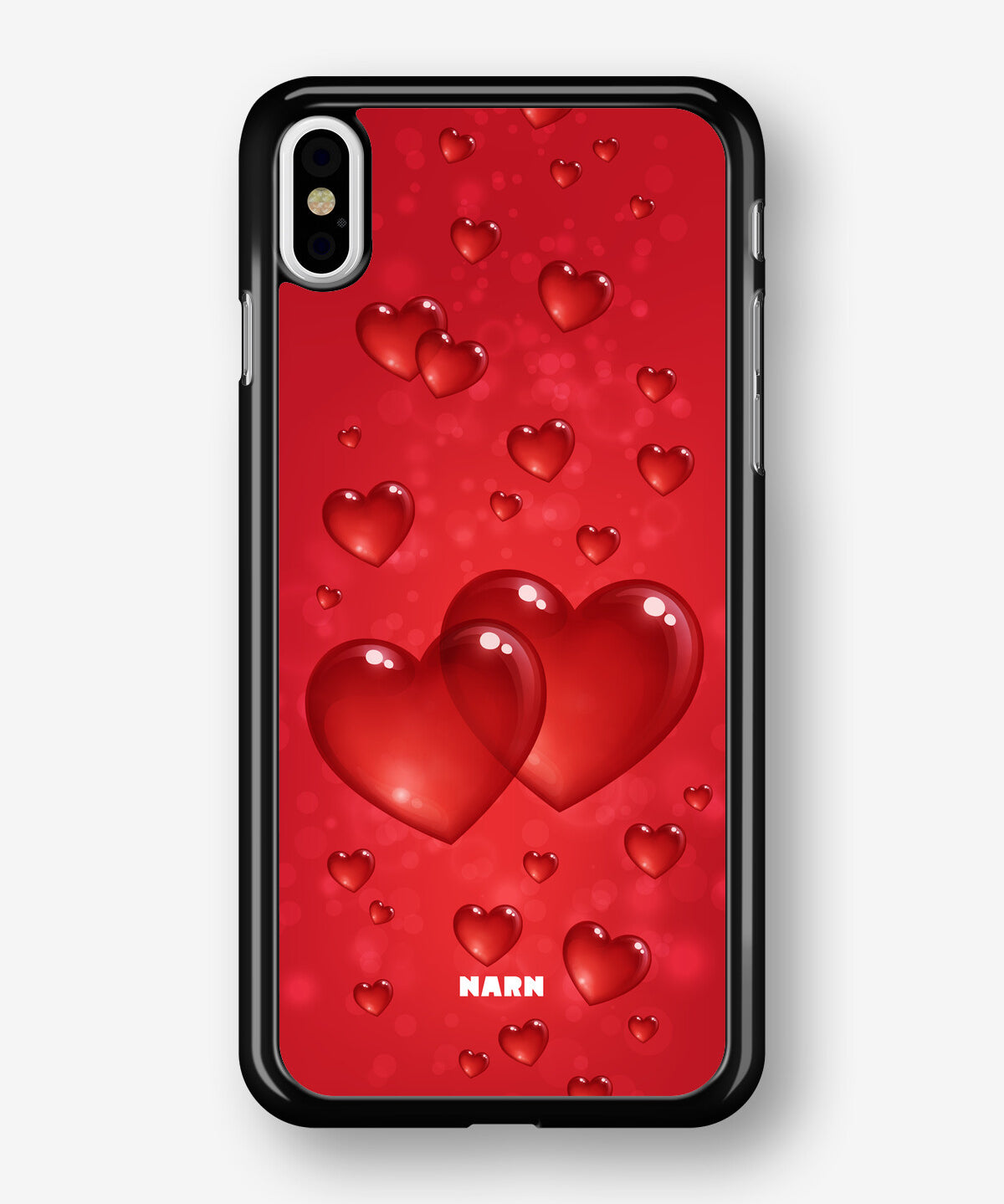 iPhone Xs Max Hard Case – Red Romance - View 1