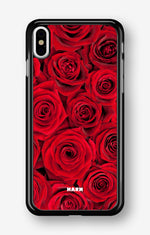 iPhone Xs Max Hard Case – Red Roses - View 1