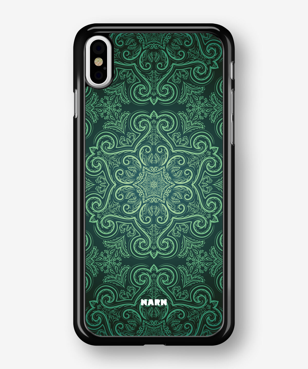 iPhone Xs Max Hard Case – Retro Forest - View 1