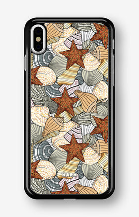 iPhone Xs Max Hard Case – Sea Shells - View 1