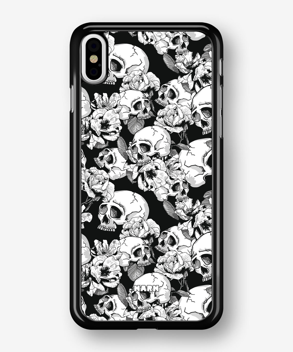 iPhone Xs Max Hard Case – Skull Garden - View 1