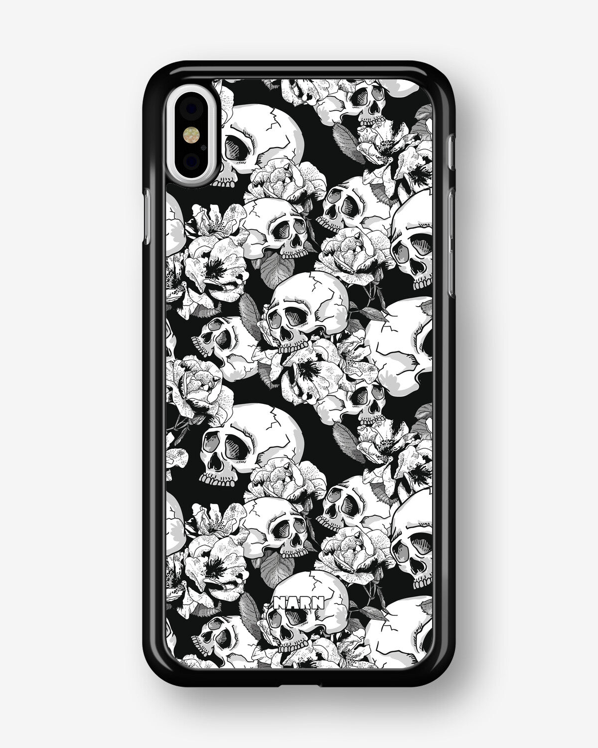 iPhone Xs Max Hard Case – Skull Garden - View 1