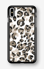 iPhone Xs Max Hard Case – Snow Leopard - View 1